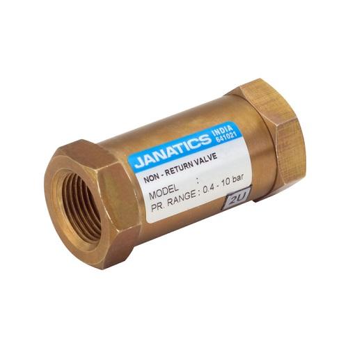 JANATICS DN 7 mm Actuator Brass Check Valves Threaded GV161_1