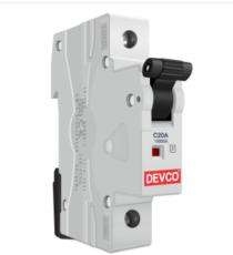 DEVCO Single Pole 20 A C Curve MCB_0