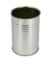 Tin 200 mL Cylindrical Silver Food Storage Cans_0