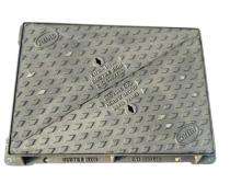 R B A Exports Solid Top Manhole Cover Ductile Iron Polished 24 x 24 inch_0