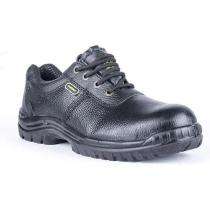 Leather Steel Toe Safety Shoes Black_0