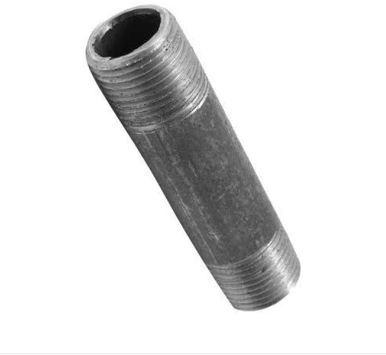 Bends Udyog Mild Steel Pipe Nipples 25 mm 6 inch_1