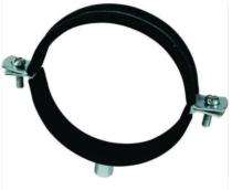 Dyena 1/2- 6 inch Stainless Steel Split Rubber Clamps_0