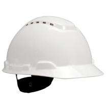 Ador HDPE White Protective Headgear Safety Helmets KING HELMET - H- W_0