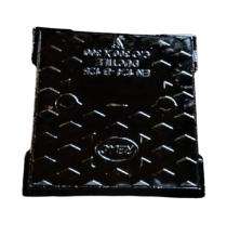 R B A Exports Solid Top Manhole Cover Cast Iron Polished 600 x 600 mm_0