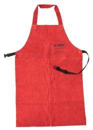 ADOR Chrome Leather Aprons 600 x 900 mm Red_0