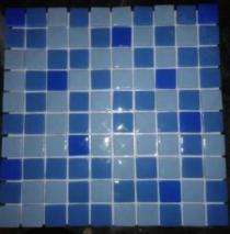 MRDUL Mosaic 30.5 x 30.5 x 2.5 cm Blue Glossy Ceramic Tile_0