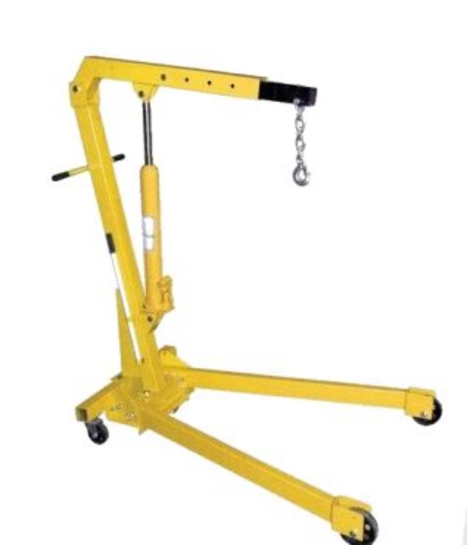 Buy SKY 200 kg Hydraulic Floor Crane online at best rates in India | L ...