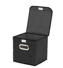 Closed Bins Black 5 L Polyester_0