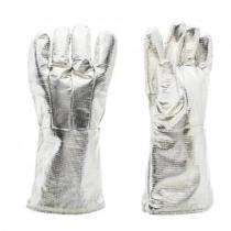 Heat Resistant Aluminium Safety Gloves Free Size_0