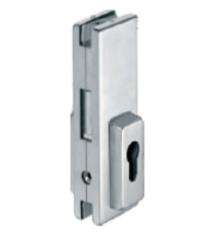 HAFELE Glass Door Patch Fitting Centre Patch Lock 981.00.490 SS 304_0