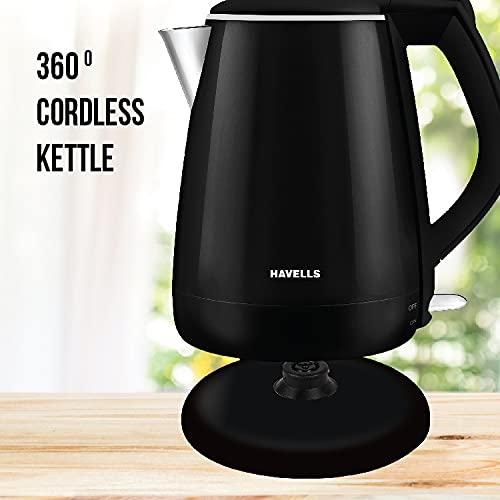 HAVELLS AQUA PLUS 1.2 L Stainless Steel Electric Kettle 1500 W_1