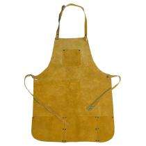 Leather Apron L Khakki_0