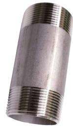 BRILLIANT SS 304 Pipe Nipples 0.5 inch 100 mm_0