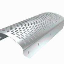 SHREE NATH METAL 3 mm Stainless Steel Perforated Sheet 14 mm Slotted Hole 1100 x 200 mm_0