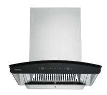 Hindware Elena Autoclean 60 Black Wall Mounted Chimney 1200 CMH_0