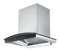 Hindware Elena Autoclean 90 Black Wall Mounted Chimney 1200 CMH_0