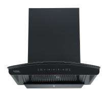 Hindware Nadia Autoclean 90 Black Wall Mounted Chimney 1350 CMH_0