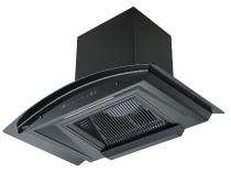 Hindware Nevio Plus 90 Black Wall Mounted Chimney 1400 CMH_0