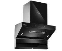 Hindware Skyla Autoclean 90 Black Wall Mounted Chimney 1350 CMH_0