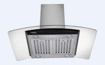 Hindware Sabina Neo BLK 60 Black Wall Mounted Chimney 1100 CMH_0