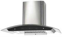 Hindware Sancia Autoclean 60 Black Wall Mounted Chimney 1200 CMH_0
