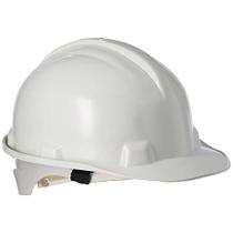 Uniba Polycarbonate White Air Ventilated Safety Helmets_0