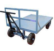 METAL FORM INDUSTRIES 4 Wheels Platform Trolley 1000 kg_0