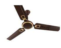 Rally 1200 mm 3 Blades 65 W Brown Ceiling Fans_0