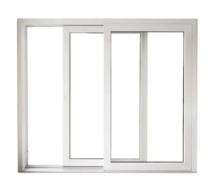 Global Sliding 2 Track 2 Panel White uPVC Window 6 x 4 ft_0