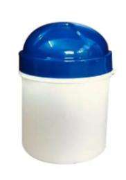 Household Polypropylene Jar White 100 gm_0