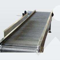 ARSAI CONVE SYSTEMS Wire Mesh Conveyer Belts Mild Steel 50 kg/ft_0