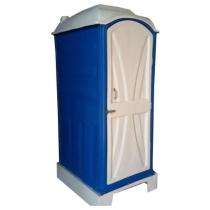 Roya Enfinity FRP 8.5 ft Portable Toilet Cabin Blue and White_0
