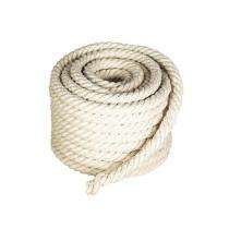 Cotton Braided 10 mm Ropes White_0