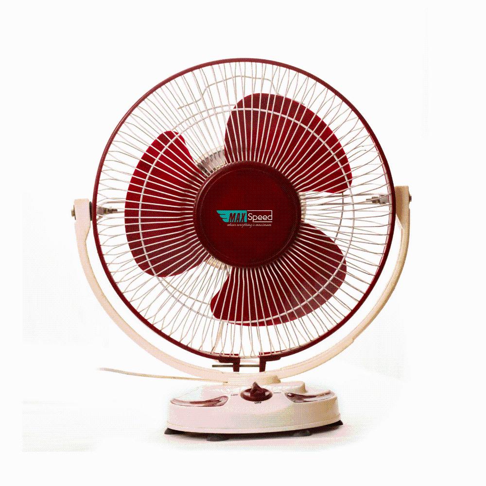 Choco 300 mm 3 Blades Brown Table Fan_1