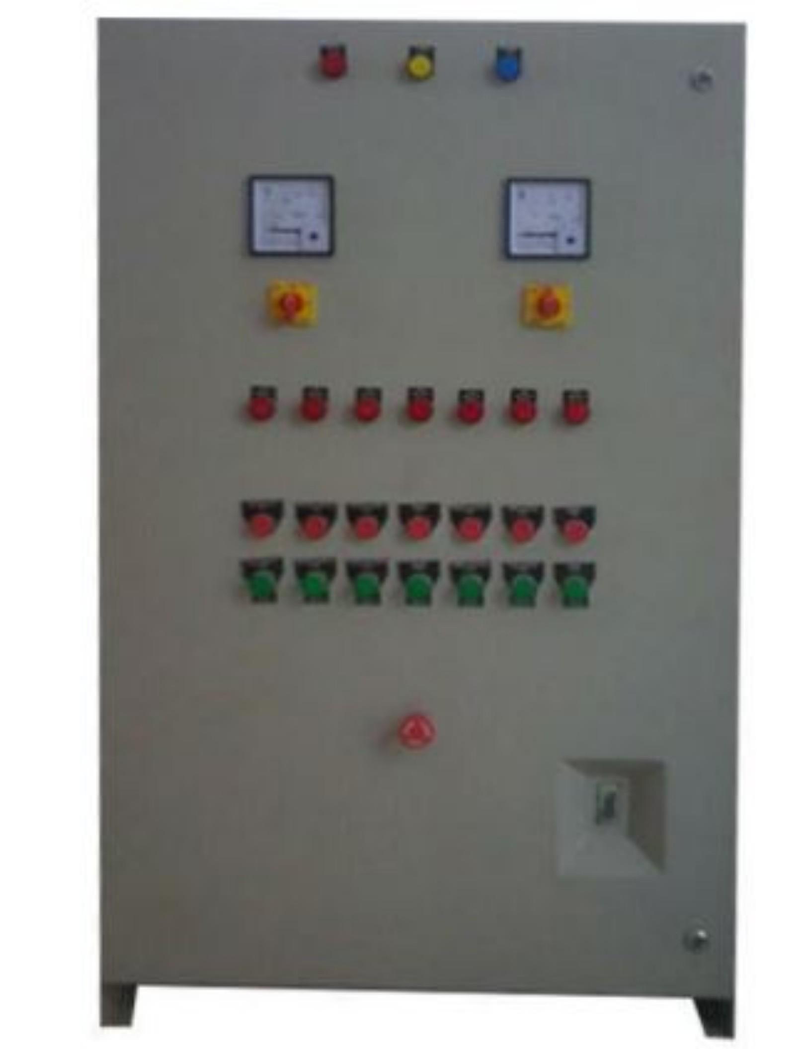 Sheet Metal Three Phase Power Control Panel 6300 A_0