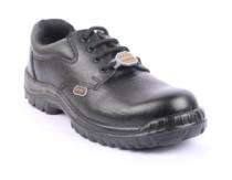 Leather Steel Toe Safety Shoes Black_0