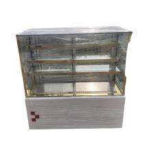 4 Shelves Food Display Counter 1000 W Silver_0