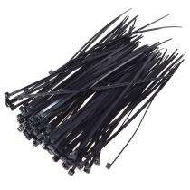 PVC 300 mm Upto 5 mm Cable Ties Black_0