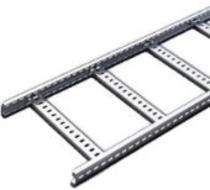 Galvanized Iron Ladder Cable Trays 50 - 200 mm 150 - 1000 mm 1.5 - 3 mm_0