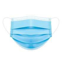 Disposable Meltblown Non Woven Nose Masks Standard Blue_0