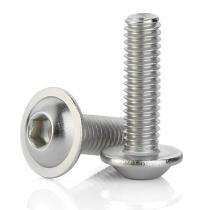 M12 x 100 Button Hex Socket Head Screw 10.9 ISO 9001 Galvanized_0