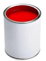 Polyamide Oil Based Red Epoxy Paints High Gloss_0