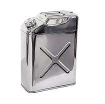 Stainless Steel 20 L Rectangular Grey Fuel Storage Cans_0