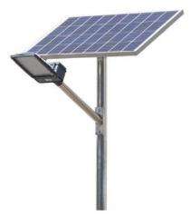 Cool White LED Aluminium 25 Ah Solar Street Light_0