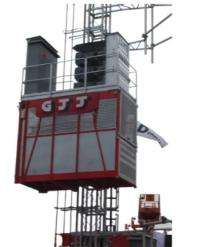 GJJ Twin Cage Passenger Hoist 2000 kg_0