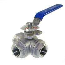 Siyasarda 4 inch Flanged Stainless Steel Ball Valves Threaded_0