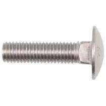 Cup Head Square Neck Carriage Bolt M10 x 20 IS 2609 SS 304_0