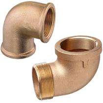 Polycab 1.5 inch Brass Pipe Fitting Elbow_0