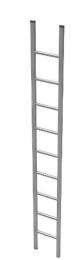 ALE 12 ft 200 kg Ladders Aluminium 12.4 kg_0